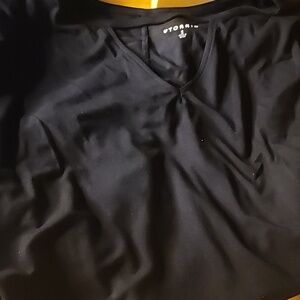 Black dollman SS top